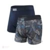 Saxx Vibe Boxers - Navy / Jungle (2 Pack) -Bauer Official Store saxx underwear saxx vibe boxers navy jungle 2 pack l 28744437858370
