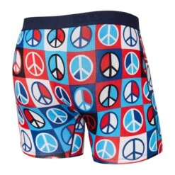 Saxx Vibe Boxers - Peace Y'All -Bauer Official Store saxx underwear saxx vibe boxers peace y all 28990832377922