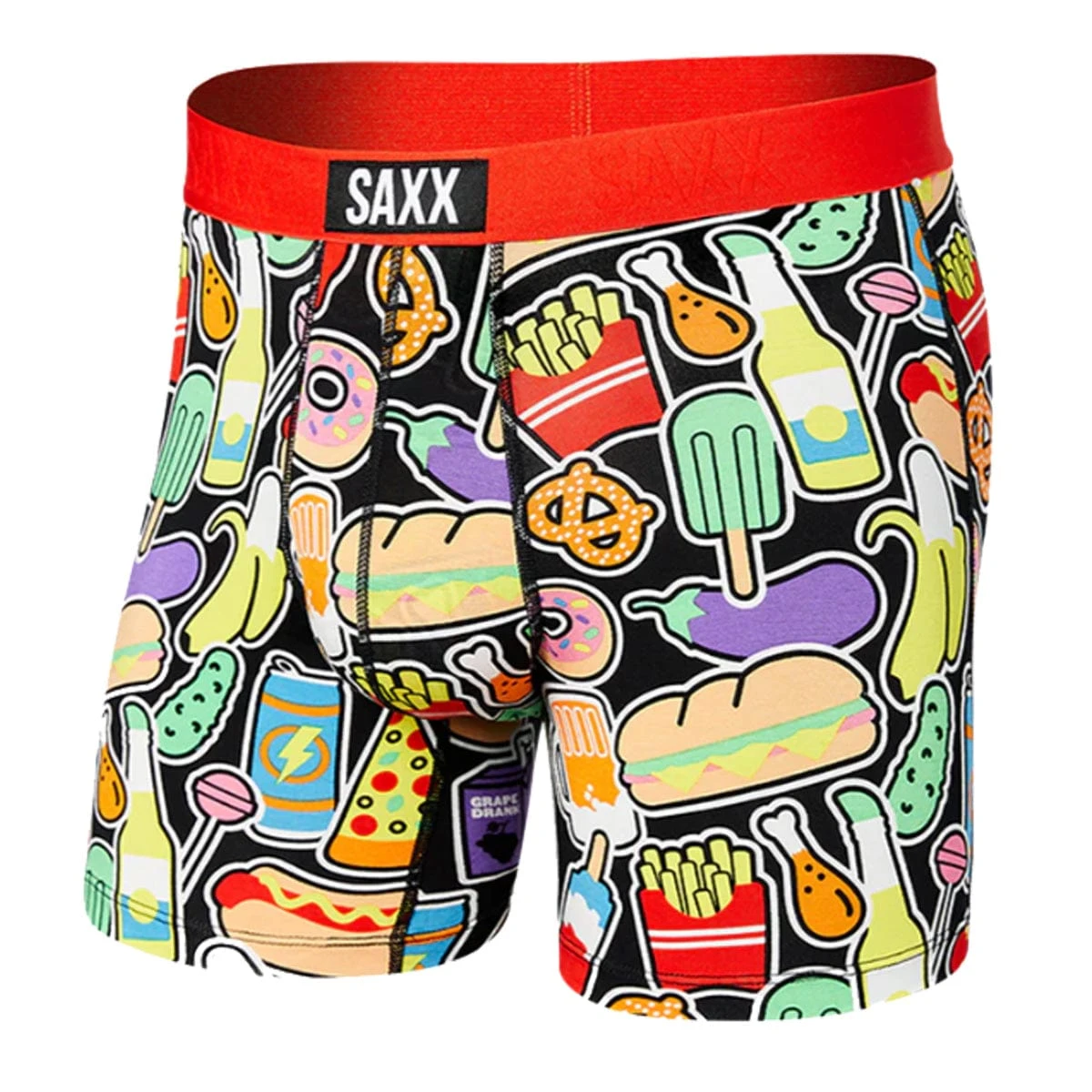Saxx Vibe Boxers - Sticker Snacks 3 Saxx Vibe Boxers - Sticker Snacks