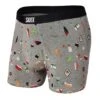 Saxx Vibe Boxers - Sushi Doobie Doo -Bauer Official Store saxx underwear saxx vibe boxers sushi doobie doo grey s 29811138003010