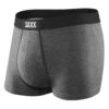 Saxx Vibe Boxers (Trunk Fit) - Salt & Pepper -Bauer Official Store saxx underwear saxx vibe boxers trunk fit salt pepper s 29811018072130