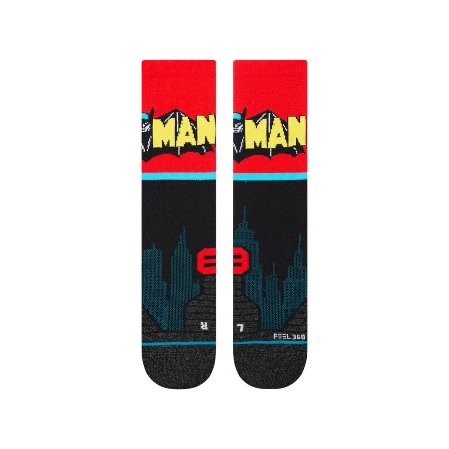 Stance Athlete Batman Comic Mid Socks 5 Stance Athlete Batman Comic Mid Socks - Image 3