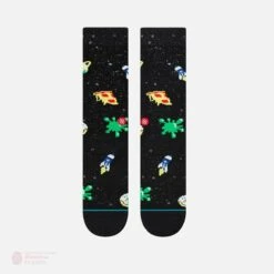 Stance Foundation Space Food Socks -Bauer Official Store stance socks stance foundation space food socks black l 12850577276994