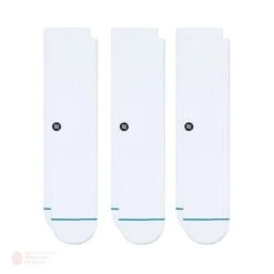 Stance Staple Icon 3-Pack Socks -Bauer Official Store stance socks stance staple icon 3 pack socks white m 28744448999490