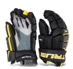 TRUE XC7 Junior Hockey Gloves -Bauer Official Store true gloves true xc7 junior hockey gloves black gold 12 28743813431362