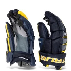 TRUE XC7 Junior Hockey Gloves -Bauer Official Store true gloves true xc7 junior hockey gloves navy gold 12 28743813562434