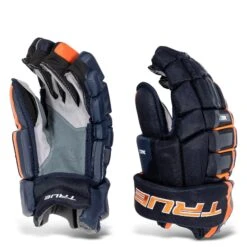 TRUE XC7 Junior Hockey Gloves -Bauer Official Store true gloves true xc7 junior hockey gloves navy orange 12 28743813595202