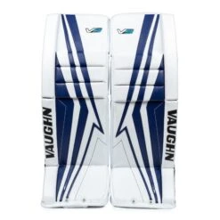 Vaughn Velocity V9 Pro Senior Goalie Leg Pads -Bauer Official Store vaughn leg pads vaughn velocity v9 pro senior goalie leg pads white blue 33 2 28744339095618