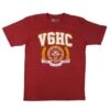 Violent Gentlemen University Heavyweight Shortsleeve Shirt - Red -Bauer Official Store violent gentlemen shirts violent gentlemen university heavyweight shortsleeve shirt red m 29139203981378