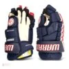 Warrior Alpha FR Pro Junior Hockey Gloves -Bauer Official Store warrior gloves warrior alpha fr pro junior hockey gloves navy red white 10 28743818281026