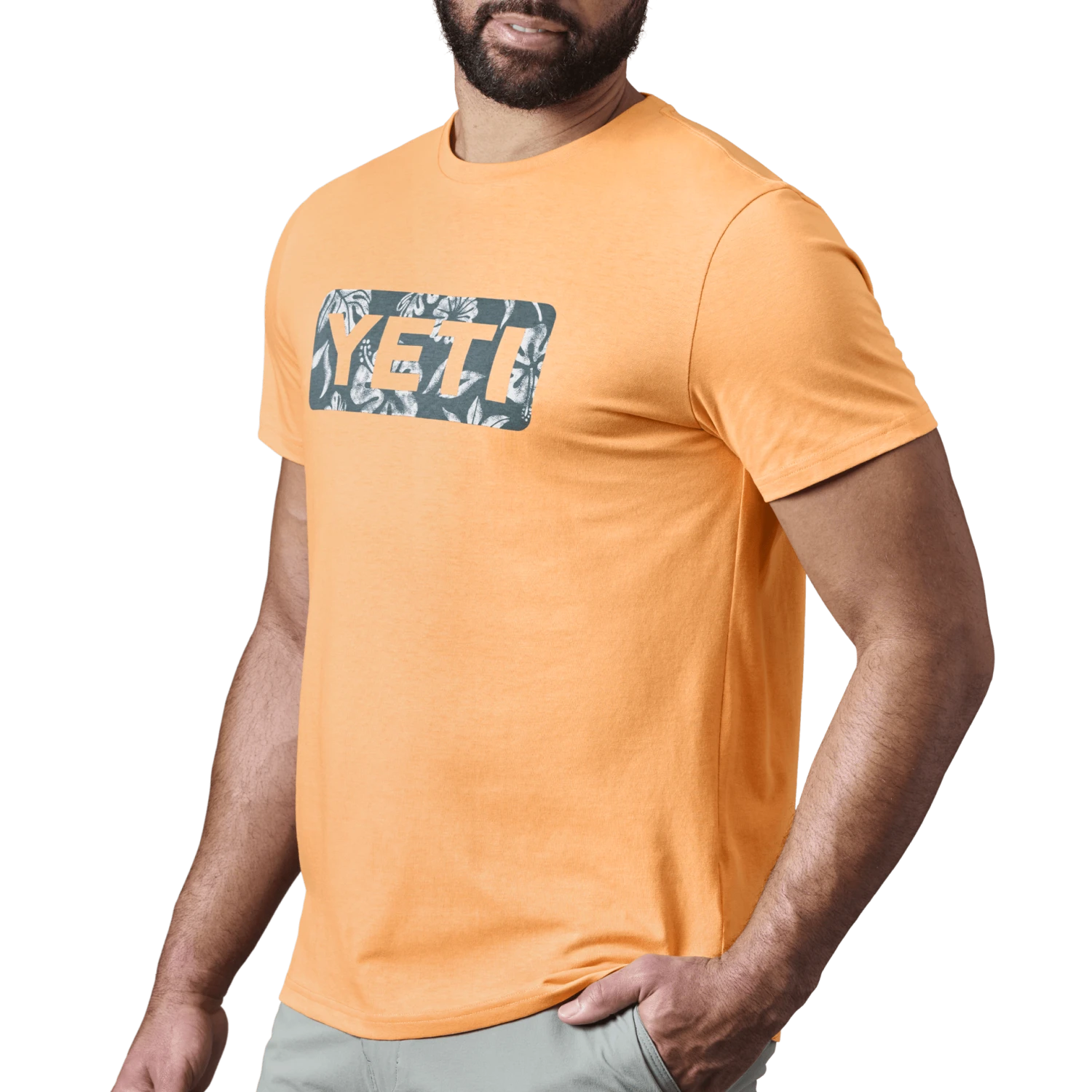 Yeti Floral Logo Badge Shortsleeve Shirt 6 Yeti Floral Logo Badge Shortsleeve Shirt - Image 4